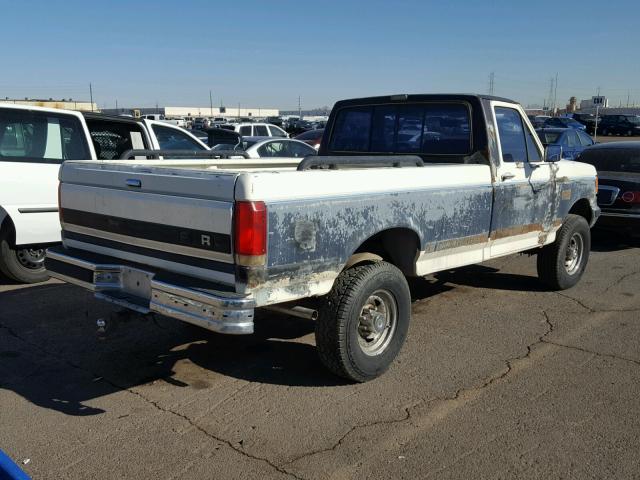 1FTEF26H0JPB34884 - 1988 FORD F250 TWO TONE photo 4