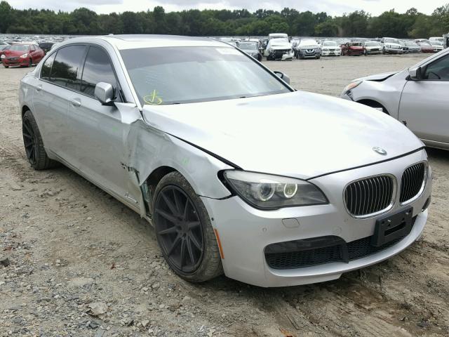 WBAKC8C59BC433420 - 2011 BMW 750LI SILVER photo 1