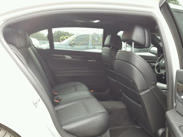 WBAKC8C59BC433420 - 2011 BMW 750LI SILVER photo 6