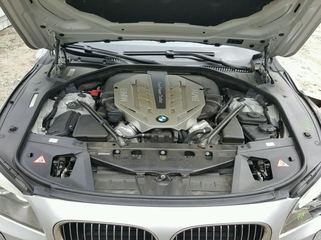 WBAKC8C59BC433420 - 2011 BMW 750LI SILVER photo 7