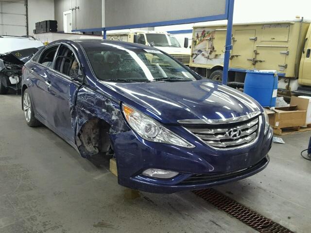 5NPEC4AC2BH308080 - 2011 HYUNDAI SONATA SE BLUE photo 1