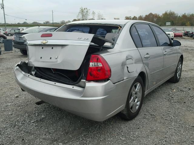 1G1ZT58N37F312552 - 2007 CHEVROLET MALIBU LT CREAM photo 4