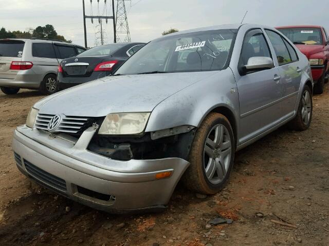 3VWSE69M03M107406 - 2003 VOLKSWAGEN JETTA SILVER photo 2