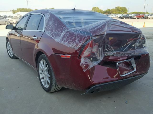 1G1ZK57B59F160464 - 2009 CHEVROLET MALIBU LTZ 栗色 照片 3