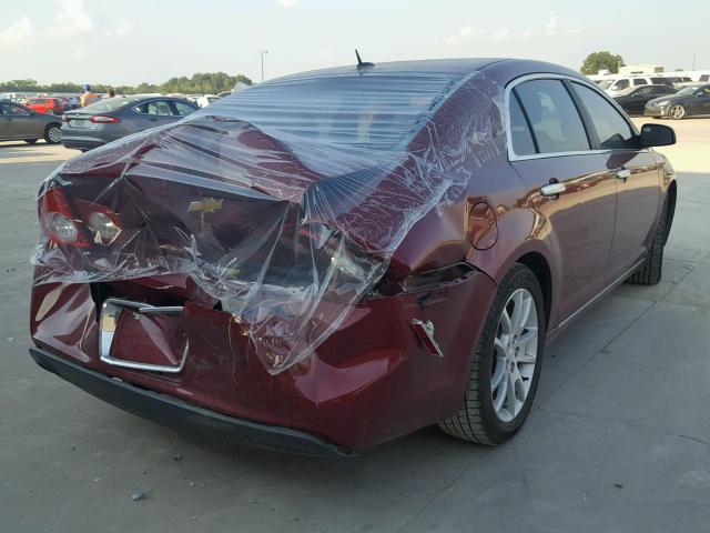 1G1ZK57B59F160464 - 2009 CHEVROLET MALIBU LTZ 栗色 照片 4