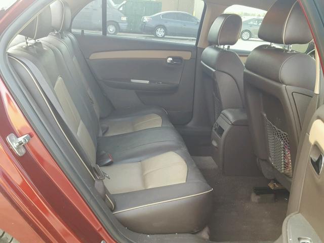 1G1ZK57B59F160464 - 2009 CHEVROLET MALIBU LTZ 栗色 照片 6