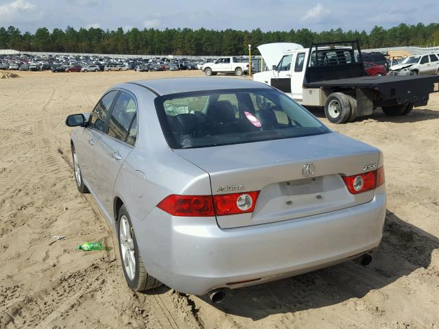 JH4CL96994C037355 - 2004 ACURA TSX SILVER photo 3