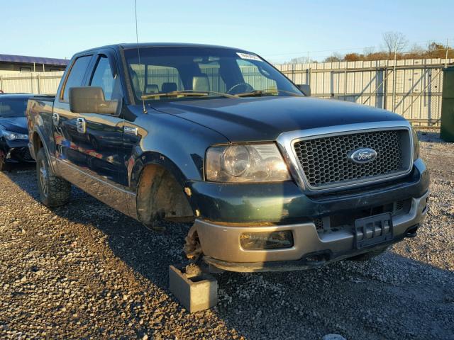 1FTPW14575FA85982 - 2005 FORD F150 SUPER GREEN photo 1