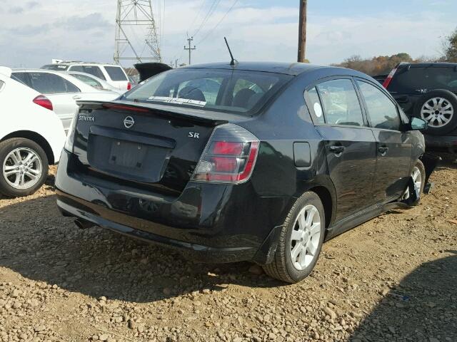 3N1AB6AP7AL684629 - 2010 NISSAN SENTRA 2.0 BLACK photo 4