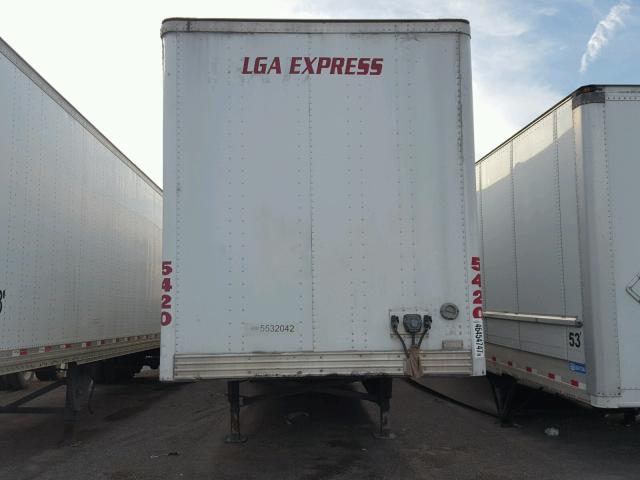 1UYVS25355P553242 - 2005 UTILITY TRAILER WHITE photo 2