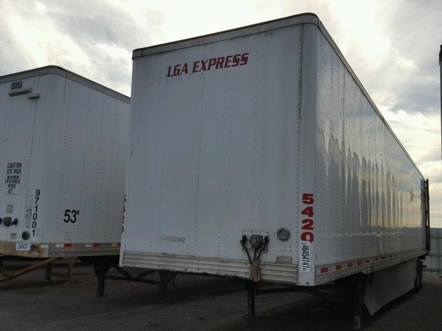 1UYVS25355P553242 - 2005 UTILITY TRAILER WHITE photo 3