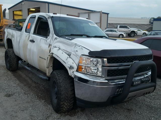 1GC2KVCG4DZ190024 - 2013 CHEVROLET SILVERADO WHITE photo 1