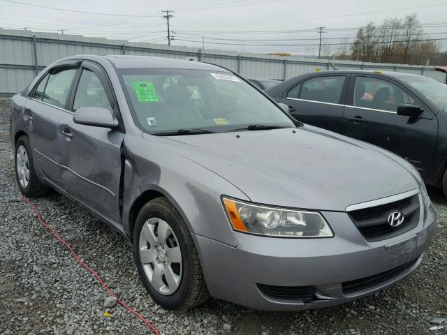 5NPET46F08H363963 - 2008 HYUNDAI SONATA GLS SILVER photo 1