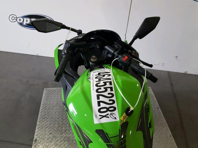 JKAEX8A13EA007124 - 2014 KAWASAKI EX300 A GREEN photo 5