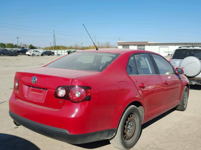 3VWJM71K88M013005 - 2008 VOLKSWAGEN JETTA S 红色 照片 4