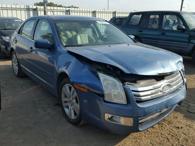 3FAHP08Z19R165317 - 2009 FORD FUSION SEL BLUE photo 1