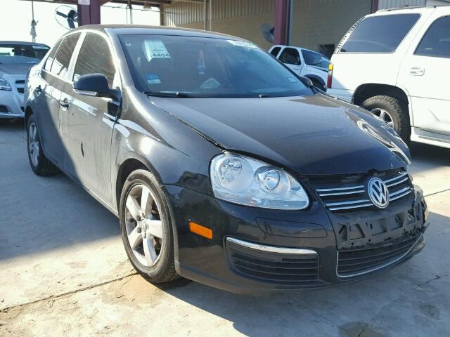 3VWRM71K08M102778 - 2008 VOLKSWAGEN JETTA SE BLACK photo 1