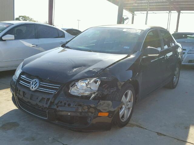 3VWRM71K08M102778 - 2008 VOLKSWAGEN JETTA SE BLACK photo 2