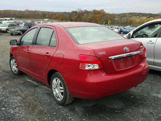 JTDBT923471115457 - 2007 TOYOTA YARIS RED photo 3