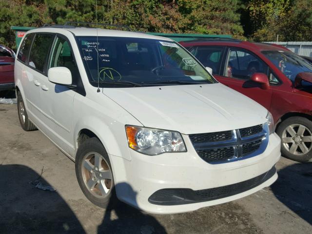 2C4RDGCGXCR178408 - 2012 DODGE GRAND CARA WHITE photo 1