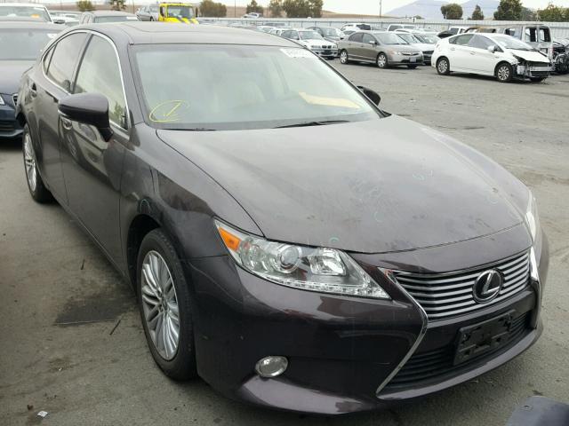 JTHBK1GG7F2178091 - 2015 LEXUS ES 350 PURPLE photo 1