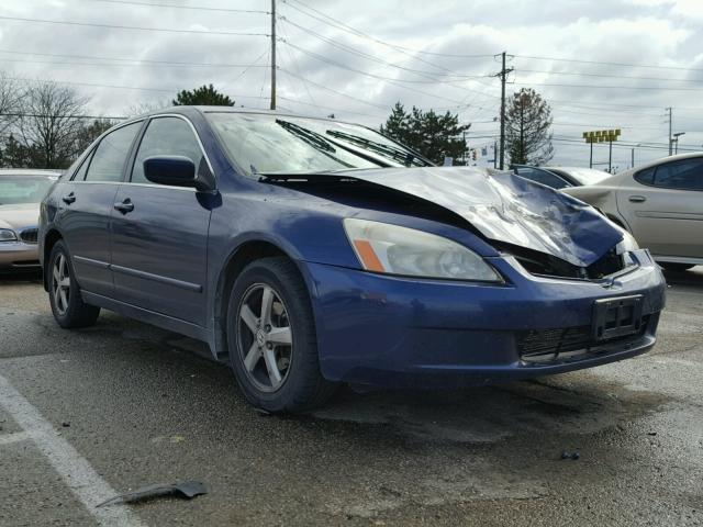 JHMCM56673C046694 - 2003 HONDA ACCORD EX BLUE photo 1