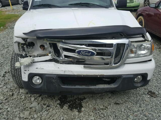 1FTLR4FE4BPA12577 - 2011 FORD RANGER SUP WHITE photo 7