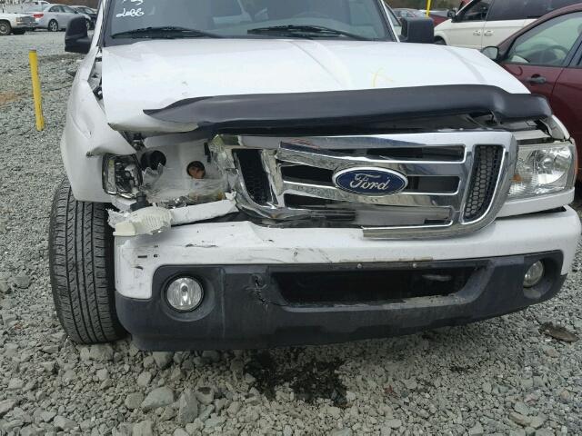 1FTLR4FE4BPA12577 - 2011 FORD RANGER SUP WHITE photo 9