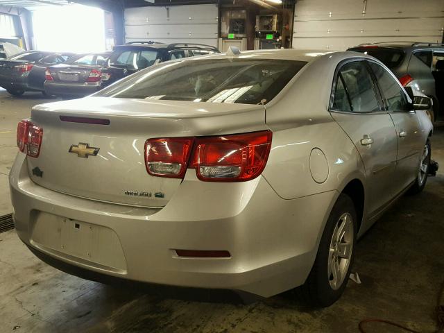 1G11D5SR1DF169988 - 2013 CHEVROLET MALIBU 1LT SILVER photo 4