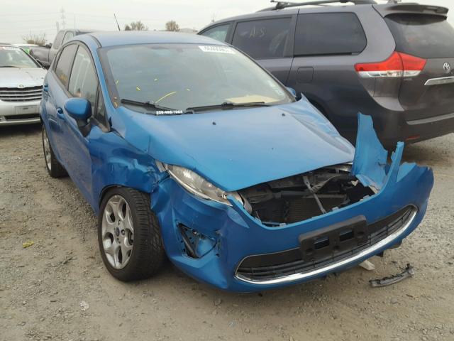 3FADP4FJ6CM177132 - 2012 FORD FIESTA SES BLUE photo 1