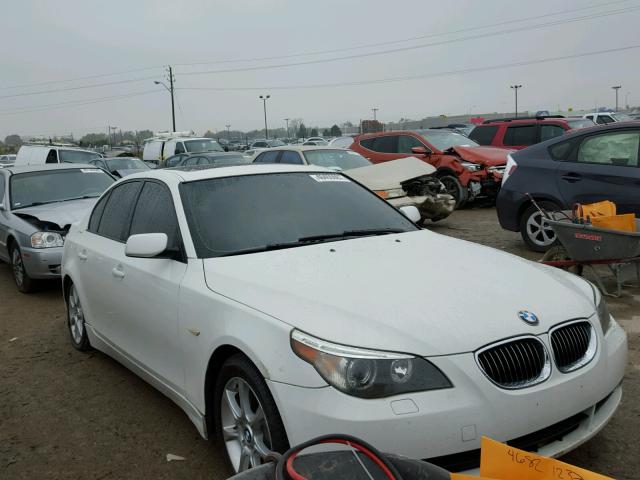 WBANB33514B109552 - 2004 BMW 545 I WHITE photo 1