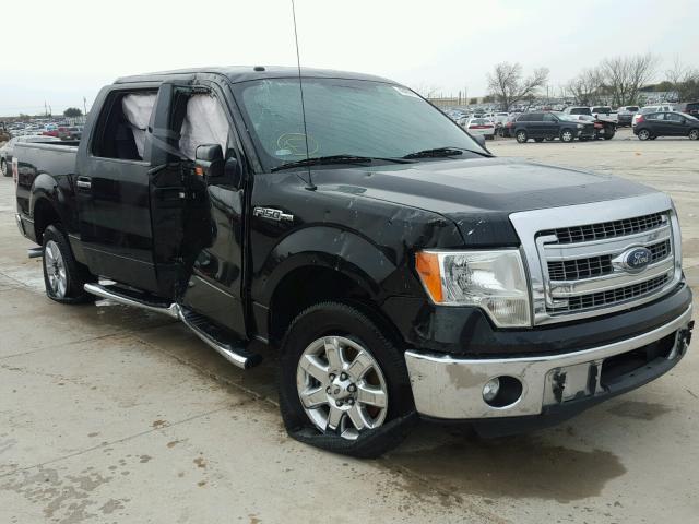 1FTFW1CF5DKF93198 - 2013 FORD F150 SUPER BLACK photo 1