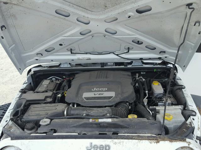 1C4AJWAG0GL228640 - 2016 JEEP WRANGLER S WHITE photo 7