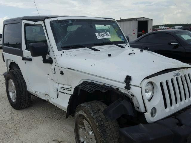 1C4AJWAG0GL228640 - 2016 JEEP WRANGLER S WHITE photo 9