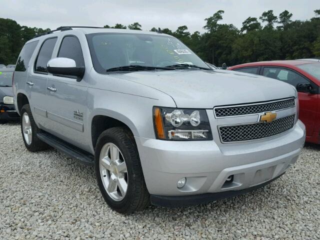 1GNSCBE02DR118466 - 2013 CHEVROLET TAHOE C150 SILVER photo 1