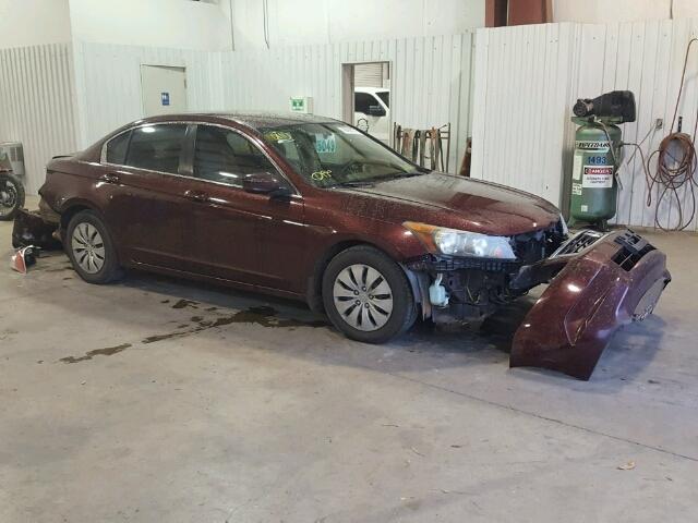 JHMCP26308C026760 - 2008 HONDA ACCORD LX BURGUNDY photo 9