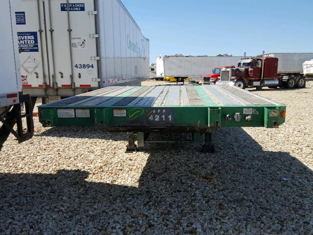 1GRDM142XAH717277 - 2010 GREAT DANE TRAILER FLATBED GREEN photo 2