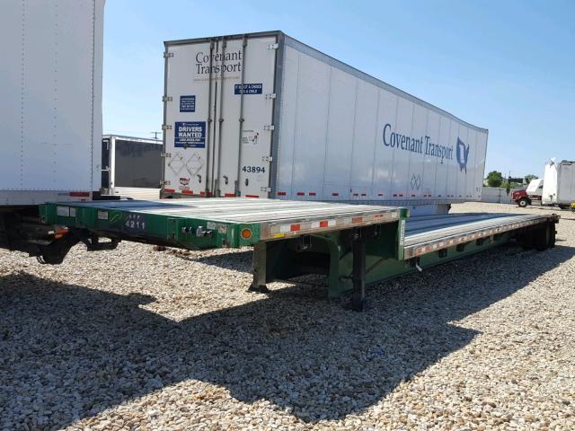 1GRDM142XAH717277 - 2010 GREAT DANE TRAILER FLATBED GREEN photo 3