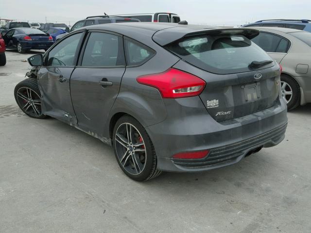 1FADP3L91FL230829 - 2015 FORD FOCUS ST CHARCOAL photo 3