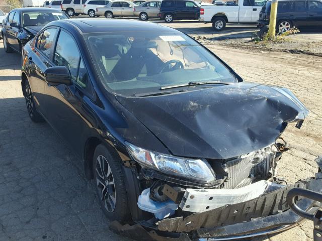 19XFB2F87FE062119 - 2015 HONDA CIVIC EX 黑色 照片 1