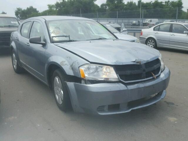 1B3CC4FB4AN176690 - 2010 DODGE AVENGER SX GRAY photo 1