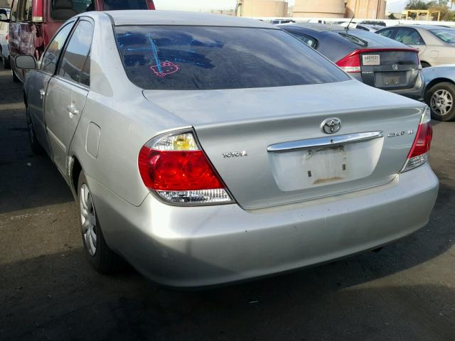 4T1BE32K86U653523 - 2006 TOYOTA CAMRY LE SILVER photo 3