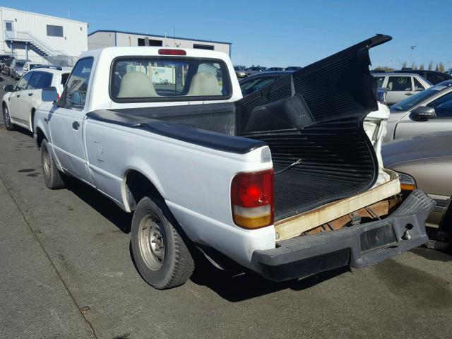 1FTCR10U2PPB17821 - 1993 FORD RANGER WHITE photo 3