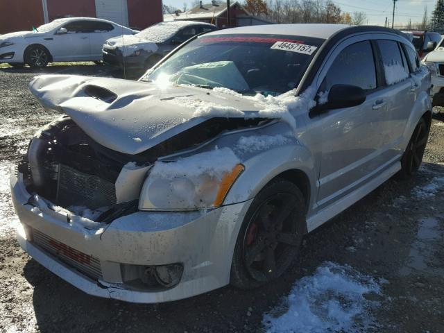 1B3HB68F68D665029 - 2008 DODGE CALIBER SR SILVER photo 2