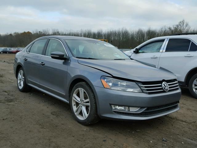 1VWBS7A32FC057504 - 2015 VOLKSWAGEN PASSAT SE CHARCOAL photo 1