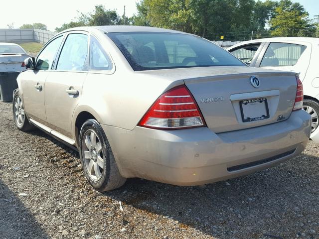 1MEHM40106G615539 - 2006 MERCURY MONTEGO LU TAN photo 3