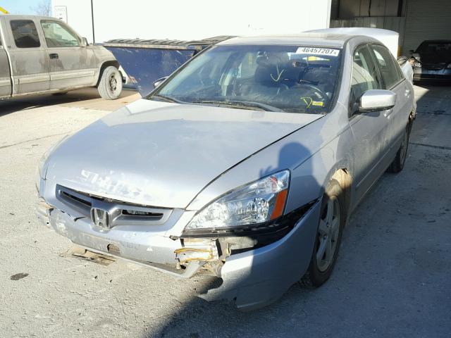 1HGCM56834A110053 - 2004 HONDA ACCORD EX SILVER photo 2