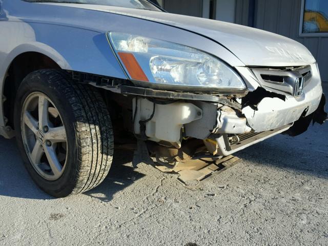 1HGCM56834A110053 - 2004 HONDA ACCORD EX SILVER photo 9