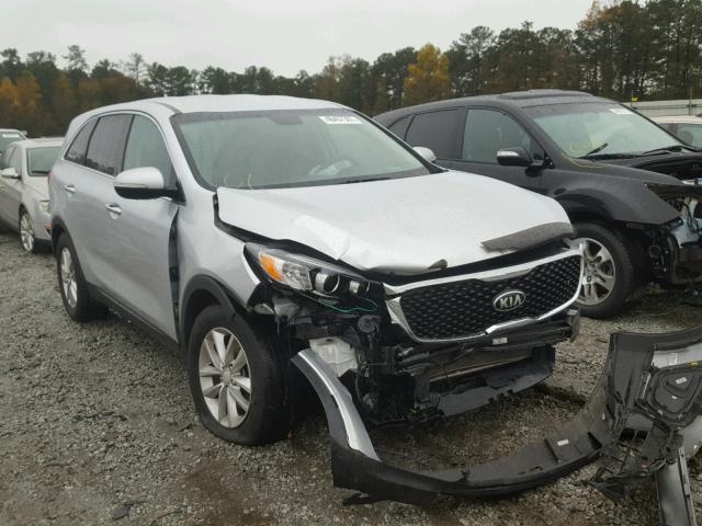 5XYPG4A36GG122070 - 2016 KIA SORENTO LX SILVER photo 1