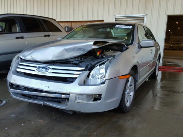 3FAHP07Z58R139867 - 2008 FORD FUSION SE SILVER photo 2